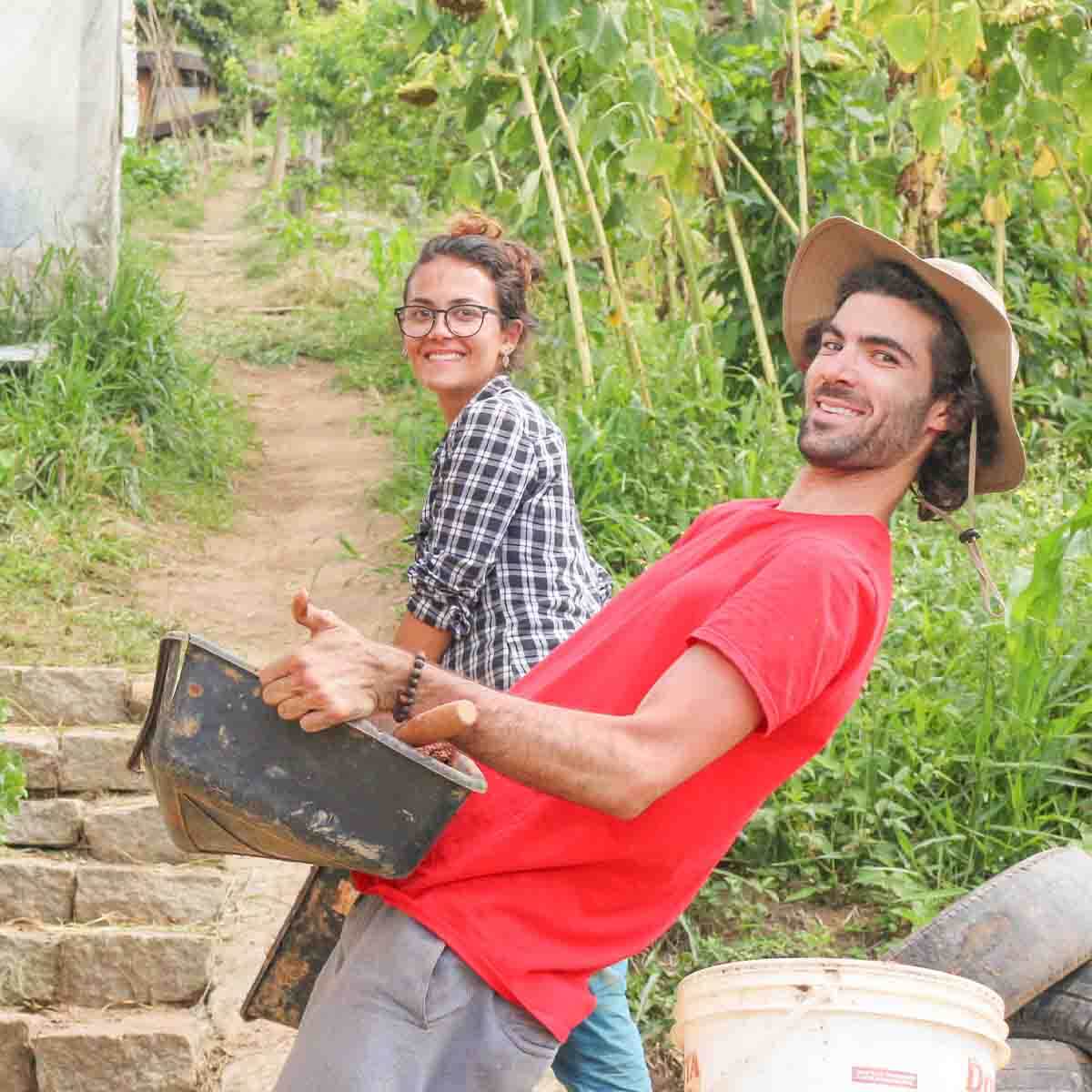 Experiencia práctica en la granja ecológica (2-3 días)