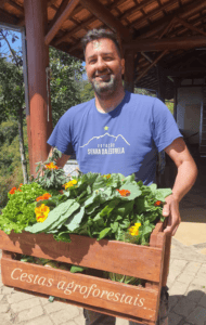 Organic vegetables produced in the farm